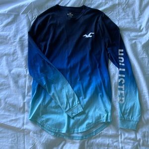 Hollister Long Sleeve Ombré Shirt